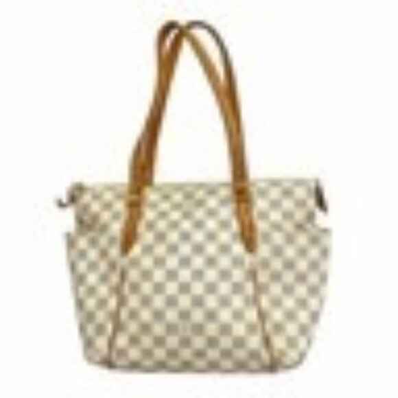 LOUIS VUITTON Damier Azur Totally PM Tote Bag N51261 LV Auth 139188 - Picture 1 of 16